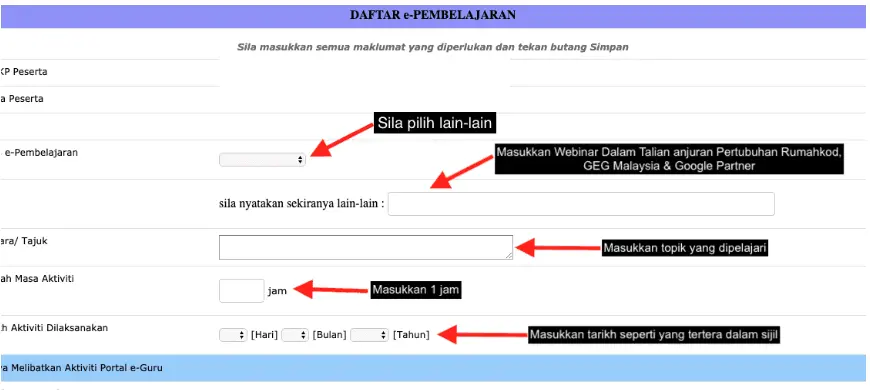 SPLKPM Login 2.0 Modul Individu (sinopsis, kpm, guru) 2025 8 sipp splkpm
