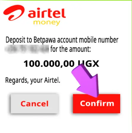 Betpawa Uganda Login APP (livescores, Bet Small, Win Big) 2025 20 Confirm the payment