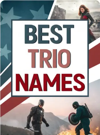 best trio group names

