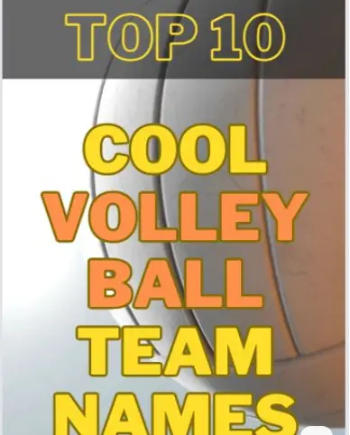 cool volleyball team names

