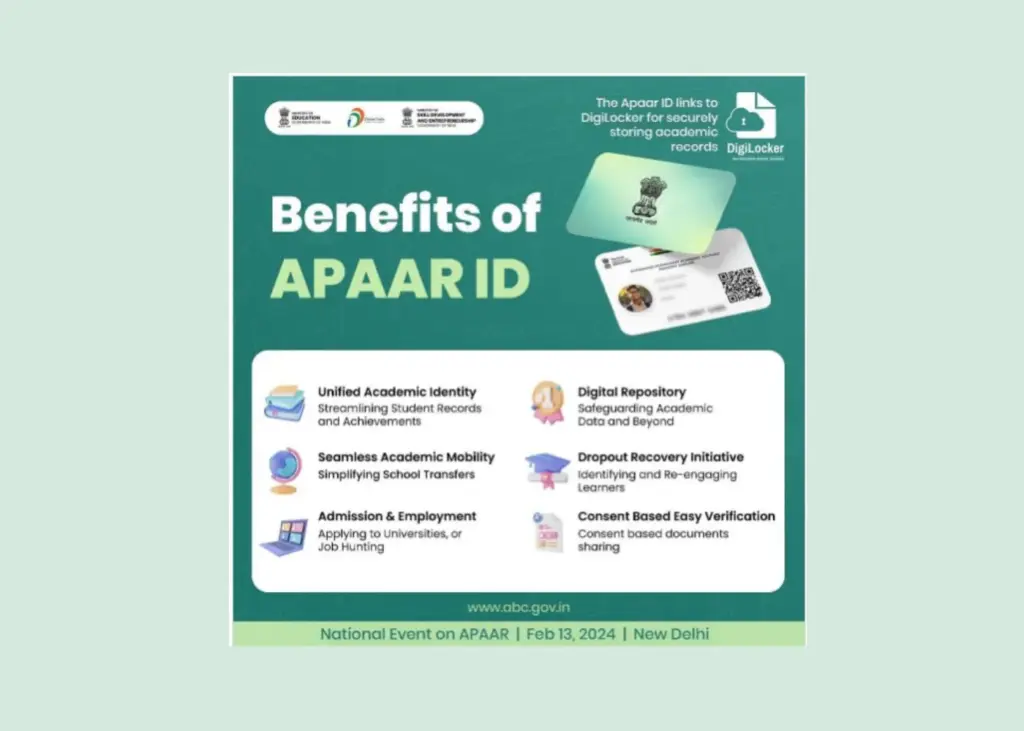 Apaar id Card Download (full form, login online) 2025 5 Benefits of Appar id